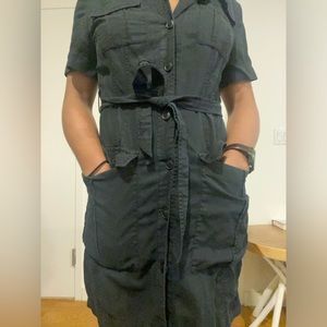 &Other Stories US 8 black “day to night” dress,